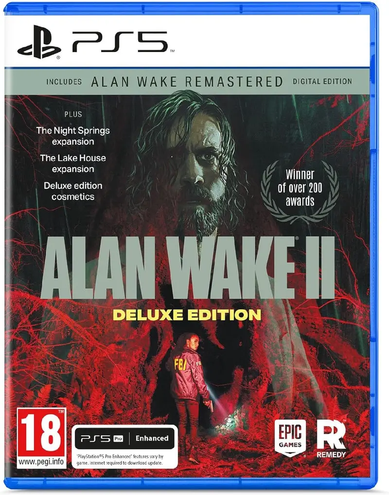 Alane wake 2 Deluxe Edition includes Alane wake 1 votcher