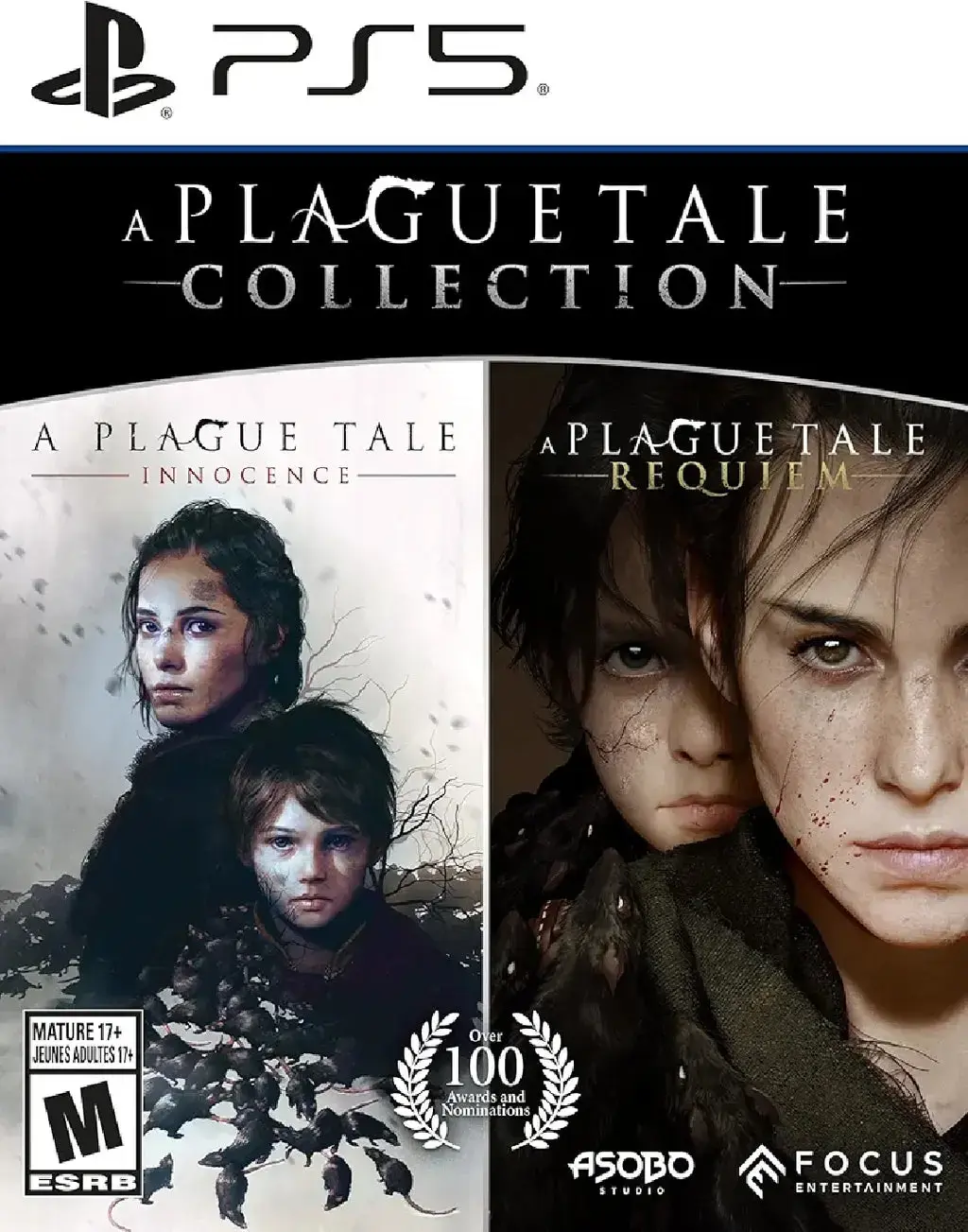 A plague Tale collection includes plague tale requim & plague tale innocence