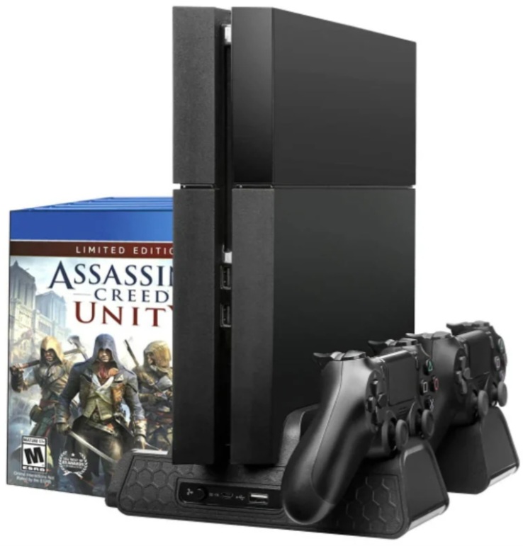 Dobe Multi-Functional Charging & Cooling Stand For PS4, PS4 Slim & PS4 Pro