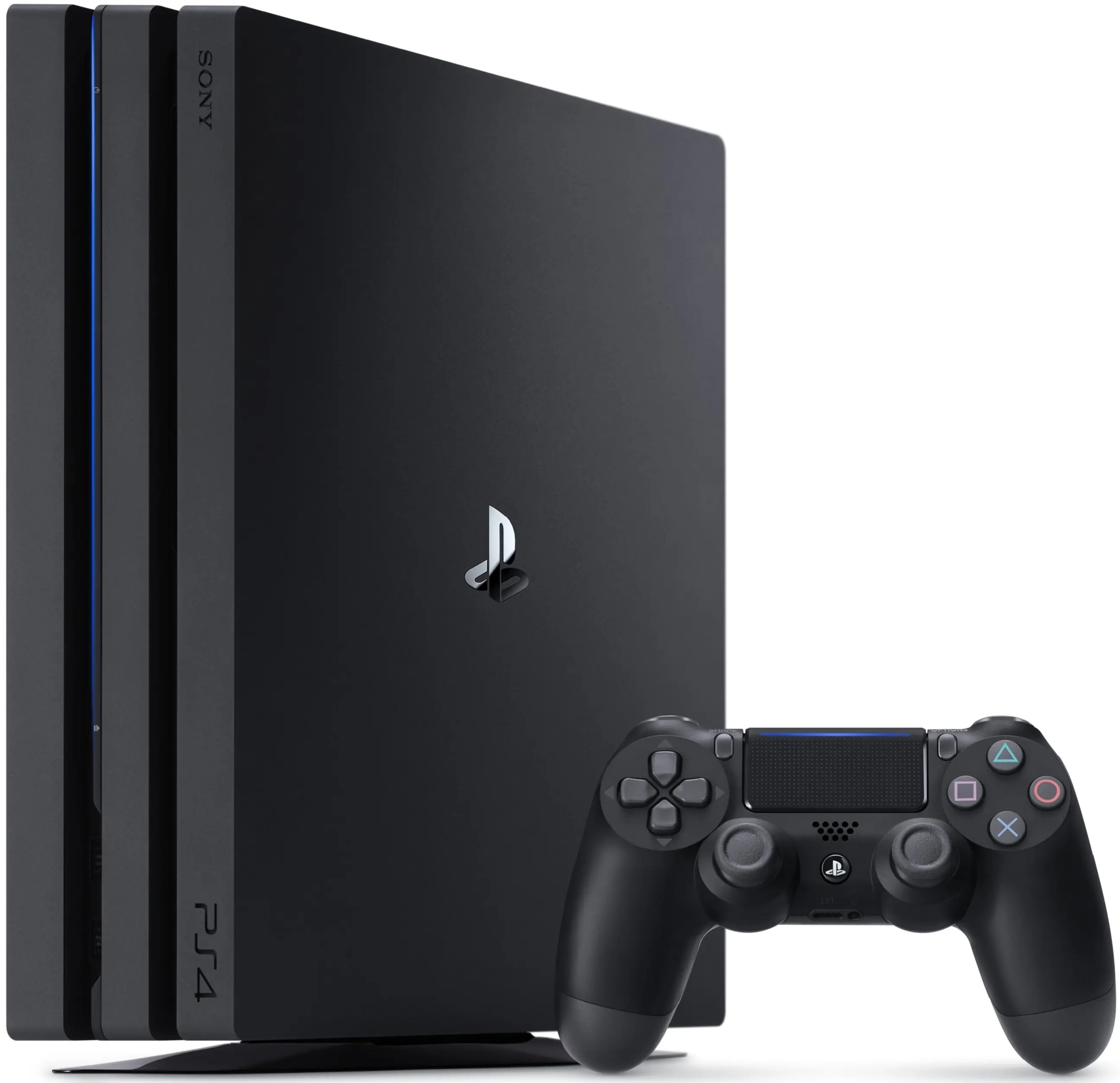 USED : Playstation 4 pro / ps4 pro with 2 controller and cd