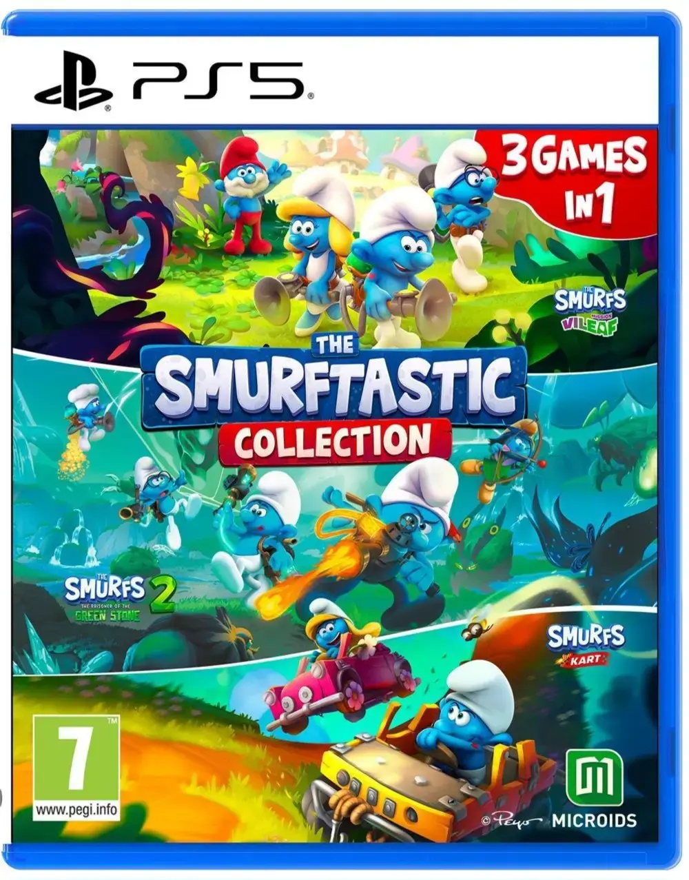The Smurftastic collection 3 in 1