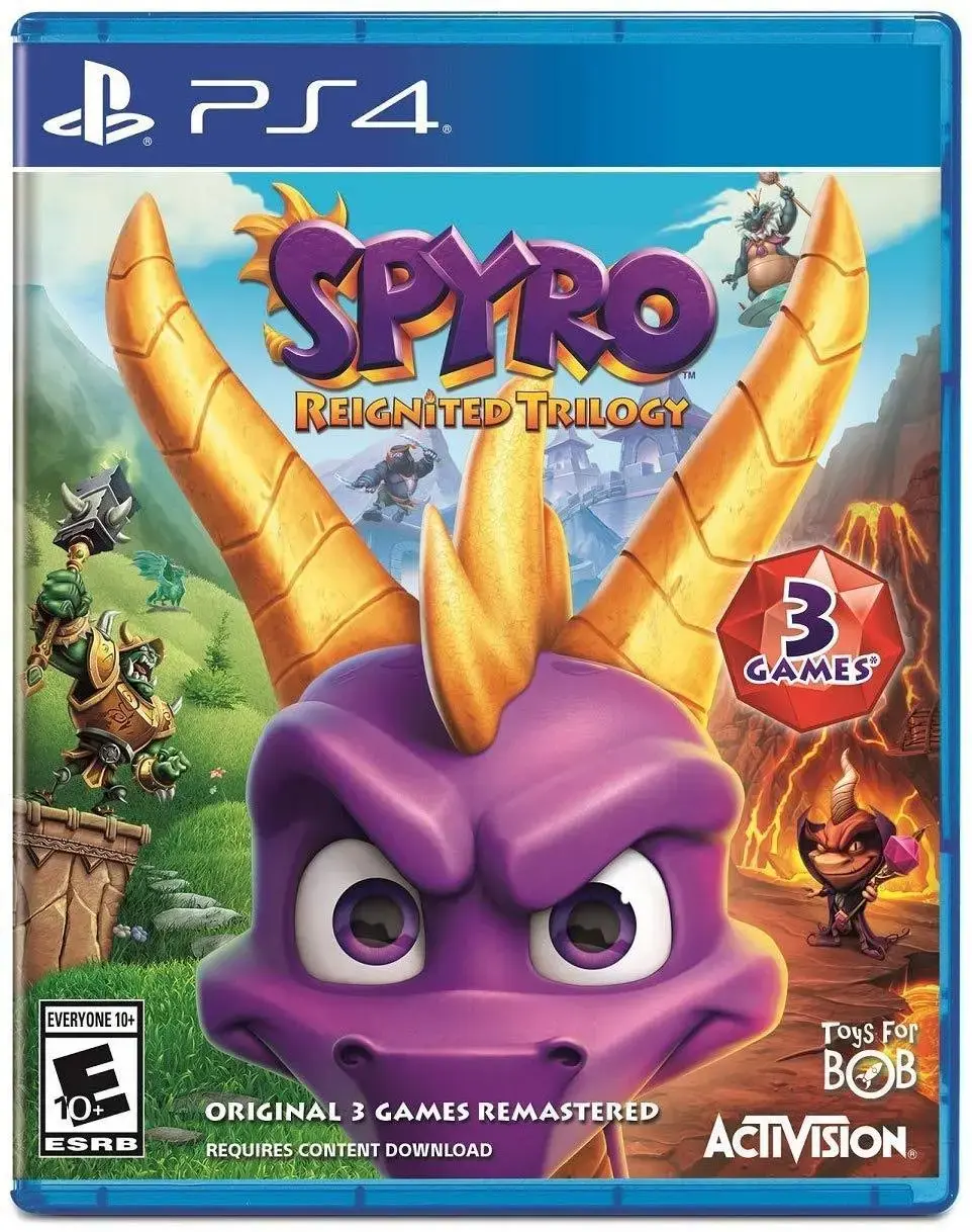 Spyro Reignited Trilogy includes 3 games