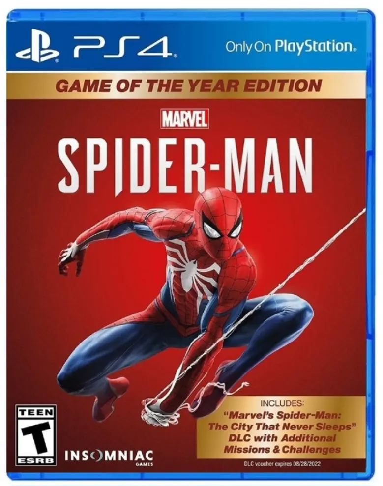 Marvel Spider man Game of the Year Edition