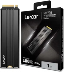 Lexar NVME SSD 1TB NM790 With HEATSINK UP TO / 7400MBS