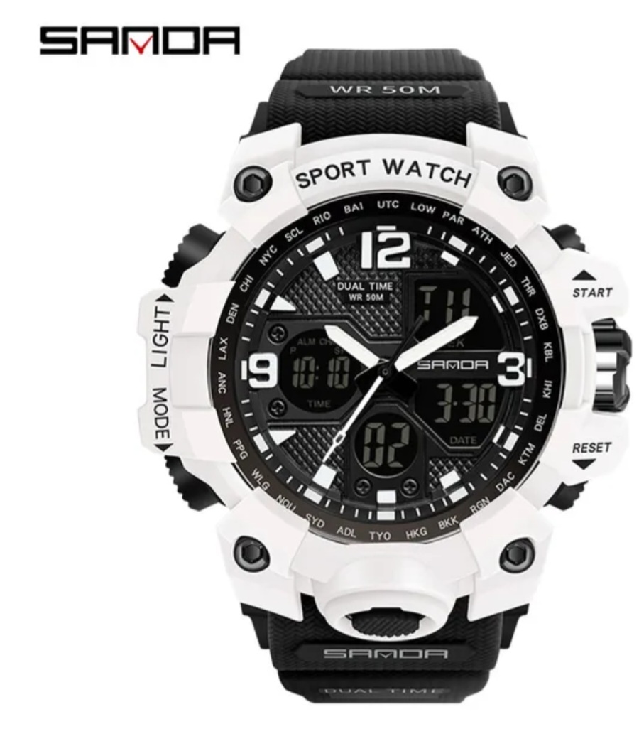 Sanda Dual-time watch
