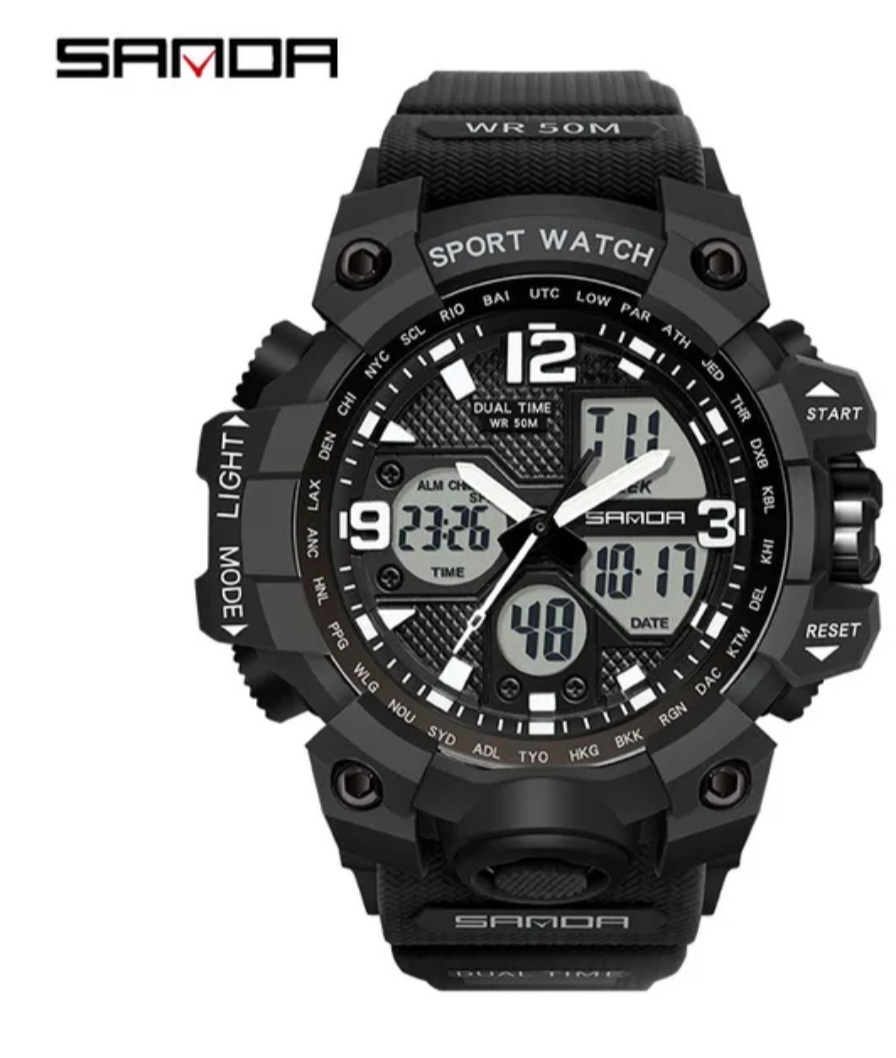 Sanda Dual-time watch